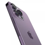 Spigen iPhone 14 Pro/iPhone 14 Pro Max Kamerabeskytter GLAS.tR EZ Fit Optik Pro Deep Purple 2-pakning