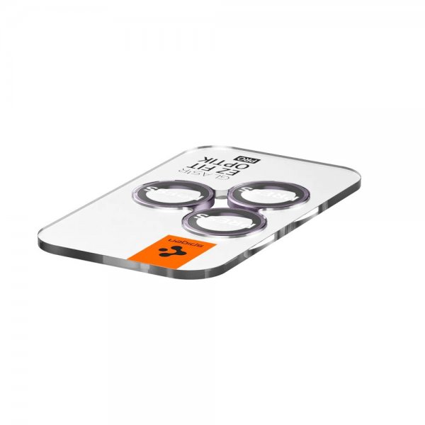 Spigen iPhone 14 Pro/iPhone 14 Pro Max Kamerabeskytter GLAS.tR EZ Fit Optik Pro Deep Purple 2-pakning