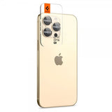 Spigen iPhone 14 Pro/iPhone 14 Pro Max Kamerabeskytter GLAS.tR EZ Fit Optik Pro Gull 2-pakning