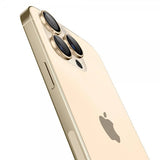 Spigen iPhone 14 Pro/iPhone 14 Pro Max Kamerabeskytter GLAS.tR EZ Fit Optik Pro Gull 2-pakning