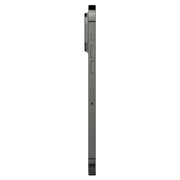 Spigen iPhone 14/15/16 Pro & Pro Max Kamerabeskytter Glas.tR Optik 2-pakning Svart