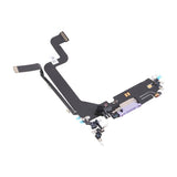 iPhone 14 Pro ladekontakt med flexkabel original - lilla