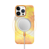 iPhone 14 Pro Deksel Mønster Oransje