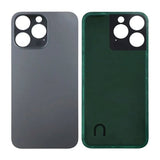 iPhone 14 Pro Max baksideglass med selvklebende teip - svart