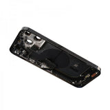 iPhone 14 Pro Max bakside med komplett ramme - svart