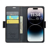 CaseMe iPhone 14 Pro Max Etui 023 Series Svart