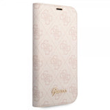 Guess iPhone 14 Pro Max Etui 4G Logo Rosa