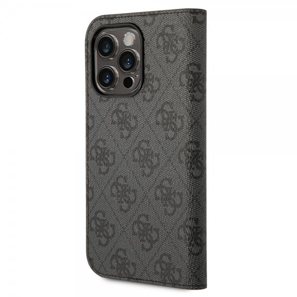 Guess iPhone 14 Pro Max Etui 4G Logo Svart