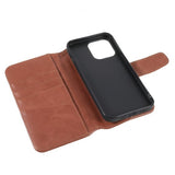 Nordic Covers iPhone 14 Pro Max Etui Essential Leather Maple Brown