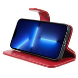 Nordic Covers iPhone 14 Pro Max Etui Essential Leather Poppy Red