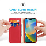 Dux Ducis iPhone 14 Pro Max Etui Hivo Series Rød