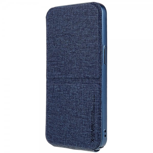 X-Level iPhone 14 Pro Max Etui Journey Series Blå