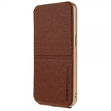 X-Level iPhone 14 Pro Max Etui Journey Series Brun