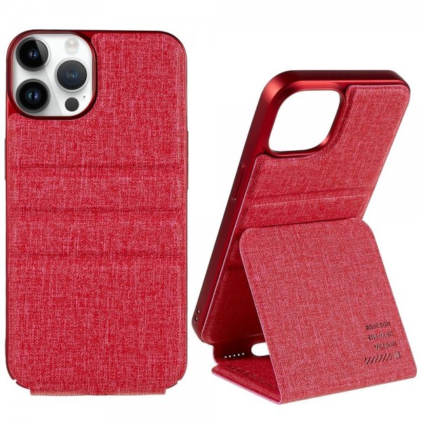 X-Level iPhone 14 Pro Max Etui Journey Series Rød
