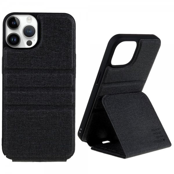 X-Level iPhone 14 Pro Max Etui Journey Series Svart