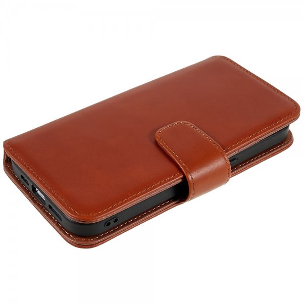 Nordic Covers iPhone 14 Pro Max Etui MagLeather Maple Brown