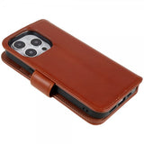 Nordic Covers iPhone 14 Pro Max Etui MagLeather Maple Brown