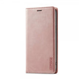Lc.Imeeke iPhone 14 Pro Max Etui med Kortlomme flipp Rosa