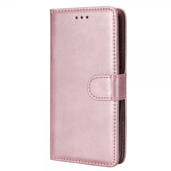 iPhone 14 Pro Max Etui Avtagbart Deksel KT Leather Series-3 Rosegull