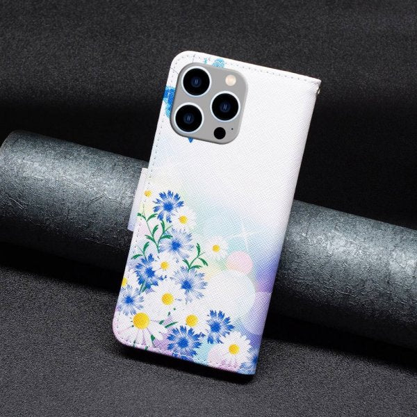 iPhone 14 Pro Max Etui Motiv Sommerfugler Og Blomster