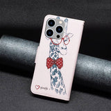 iPhone 14 Pro Max Etui Motiv Sjiraff