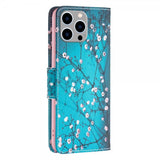 iPhone 14 Pro Max Etui Motiv Plomme blomstrer