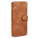 Dg.Ming iPhone 14 Pro Max Etui Retro Brun