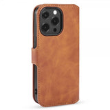 Dg.Ming iPhone 14 Pro Max Etui Retro Brun