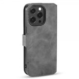 Dg.Ming iPhone 14 Pro Max Etui Retro Grå