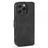 Dg.Ming iPhone 14 Pro Max Etui Retro Svart