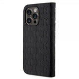 Karl Lagerfeld iPhone 14 Pro Max Etui Saffiano Monogram Svart