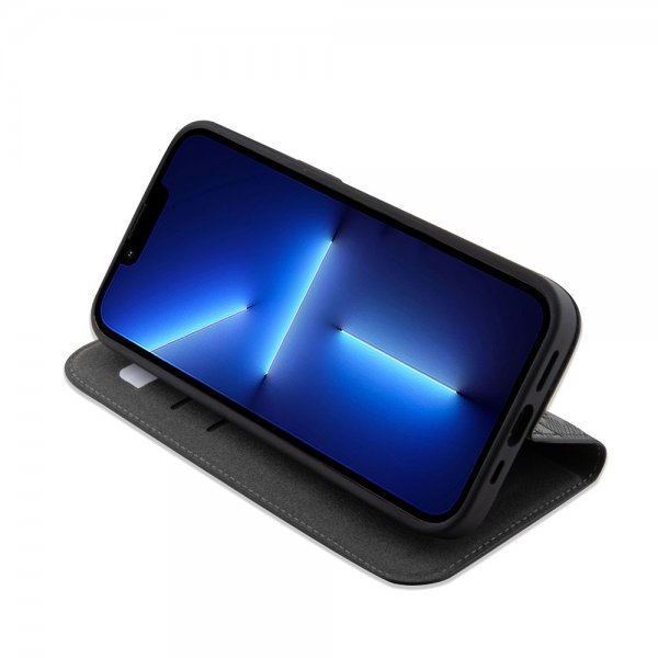 Karl Lagerfeld iPhone 14 Pro Max Etui Saffiano Monogram Svart