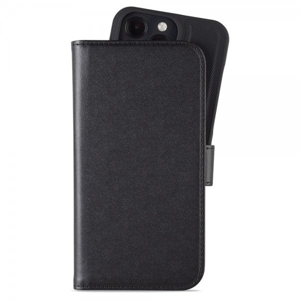 holdit iPhone 14 Pro Max Etui Wallet Case Magnet Svart