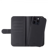 holdit iPhone 14 Pro Max Etui Wallet Case Magnet Svart
