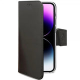 Celly iPhone 14 Pro Max Etui Wally Wallet Case Svart