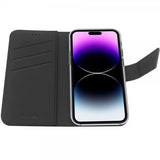 Celly iPhone 14 Pro Max Etui Wally Wallet Case Svart