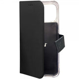 Celly iPhone 14 Pro Max Etui Wally Wallet Case Svart