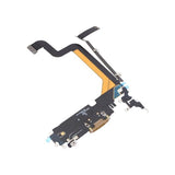 iPhone 14 Pro Max Ladekontakt med Flexkabel Original - Gull