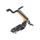 iPhone 14 Pro Max Ladekontakt med Flexkabel Original - Svart