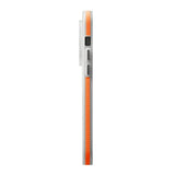 Rvelon iPhone 14 Pro Max Deksel Korrugerte MagSafe Oransje