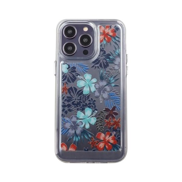 iPhone 14 Pro Max Deksel Motiv Røda Blomster