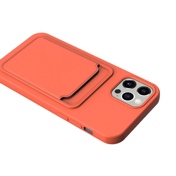 iPhone 14 Pro Max Deksel Kortholder Oransje