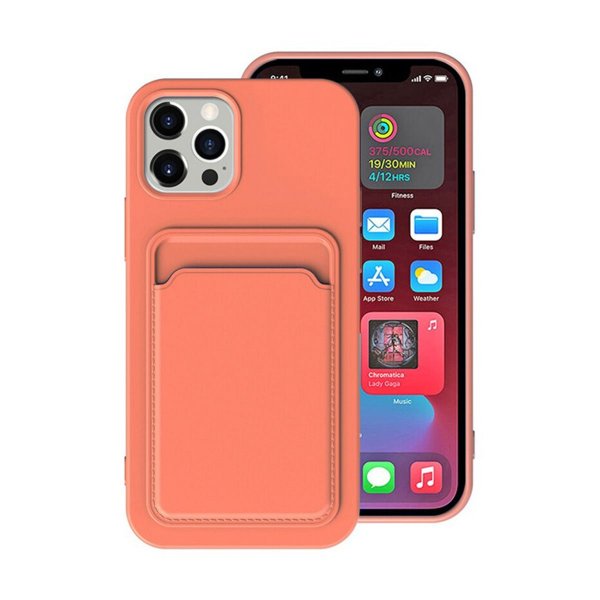 iPhone 14 Pro Max Deksel Kortholder Oransje