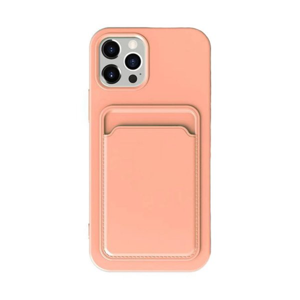 iPhone 14 Pro Max Deksel Kortholder Rosa