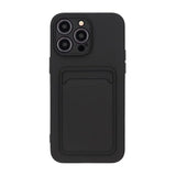iPhone 14 Pro Max Deksel Kortholder Svart