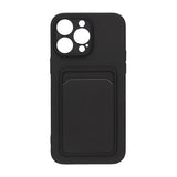 iPhone 14 Pro Max Deksel Kortholder Svart