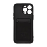 iPhone 14 Pro Max Deksel Kortholder Svart