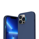 Rvelon iPhone 14 Pro Max Deksel Silikon MagSafe Blå