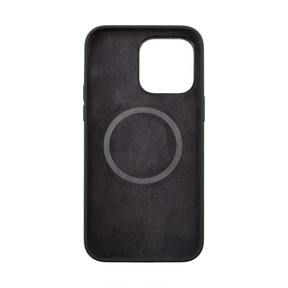 Rvelon iPhone 14 Pro Max Deksel Silikon MagSafe Svart