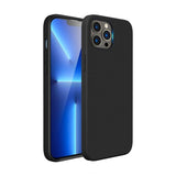 Rvelon iPhone 14 Pro Max Deksel Silikon Svart